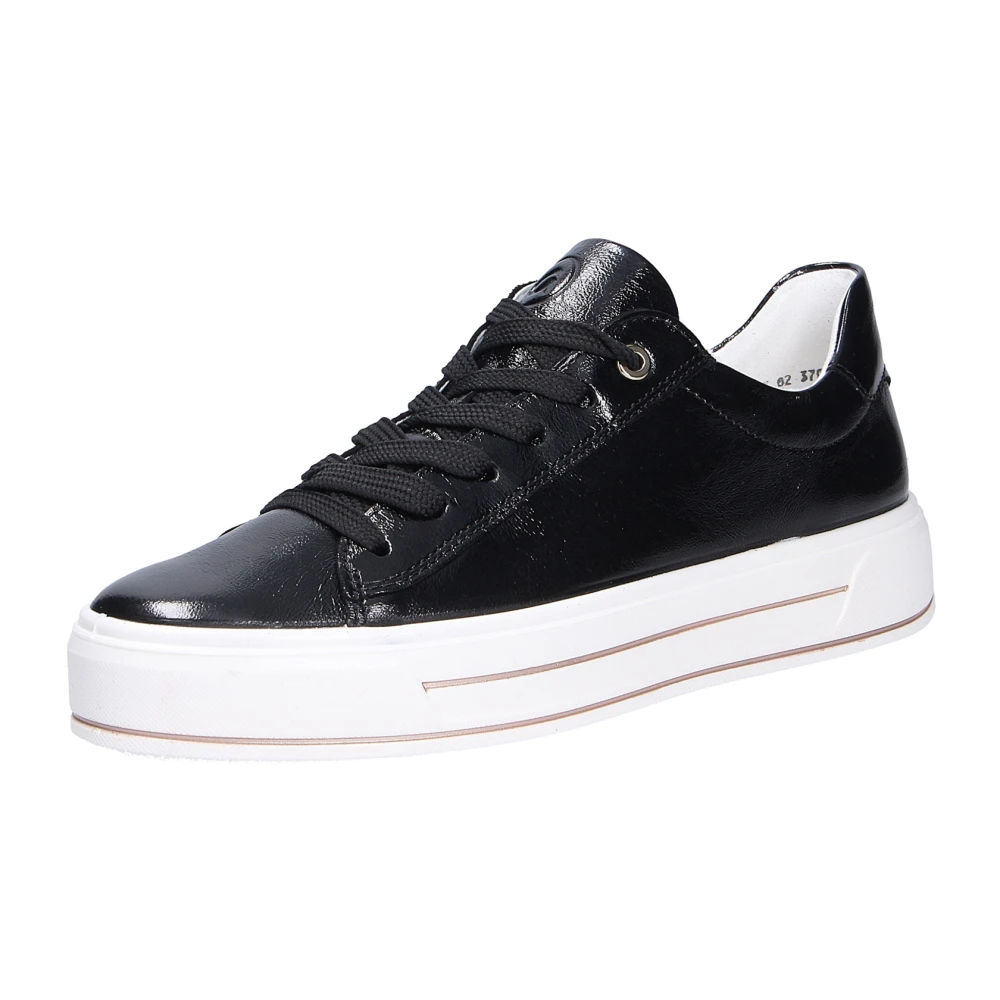 ara Canberra Sneaker Dames Schoenen Zwart