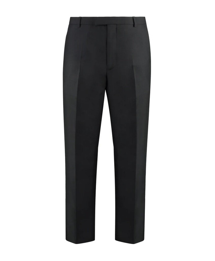 black-wool-blend-twill-trousers
