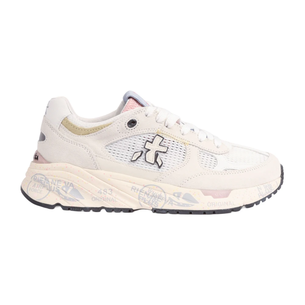 Premiata Mased Sneakers Heren Schoenen Wit