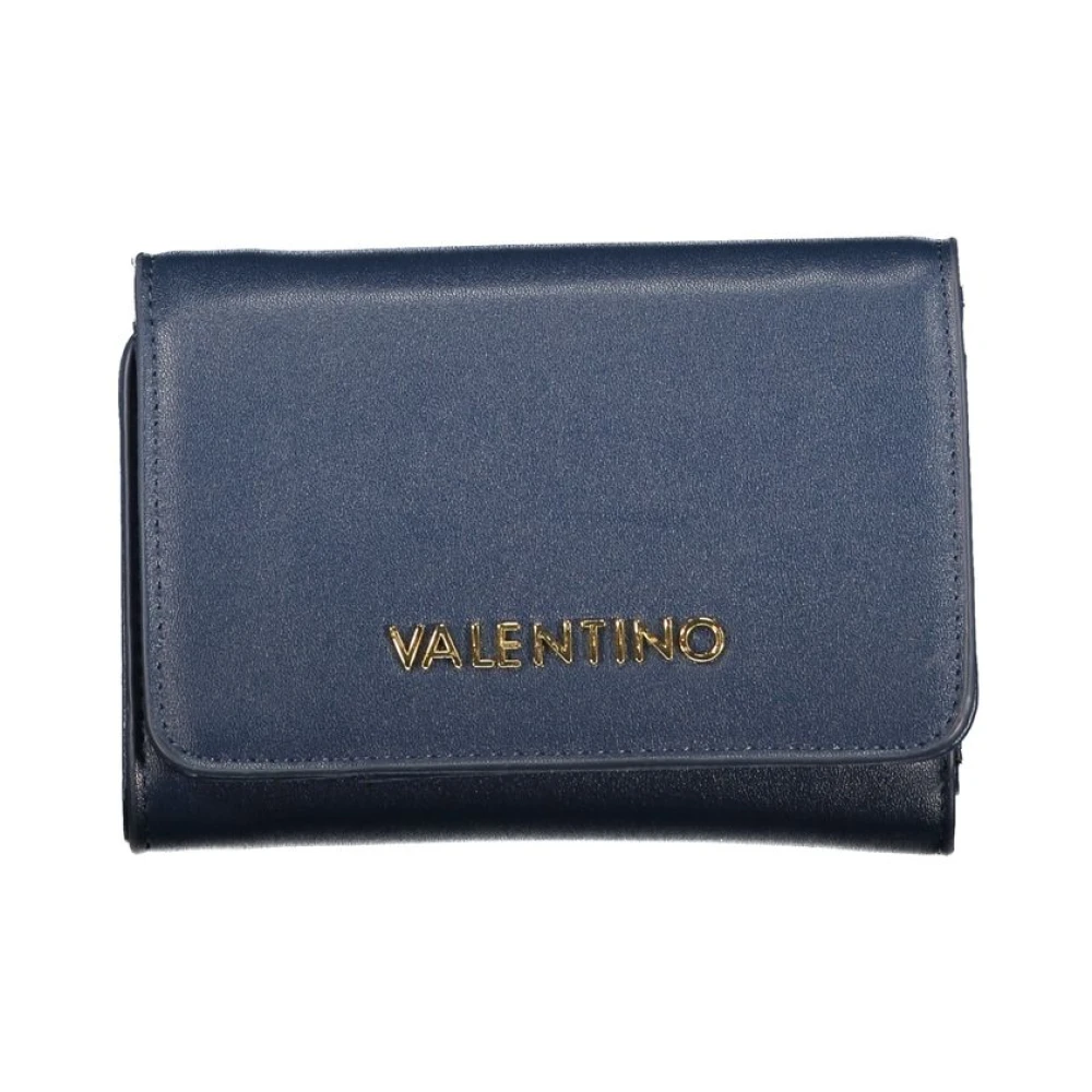 Valentino Women's Blue Wallets & Cardholders, One Size, Tri-Compartment Wallet