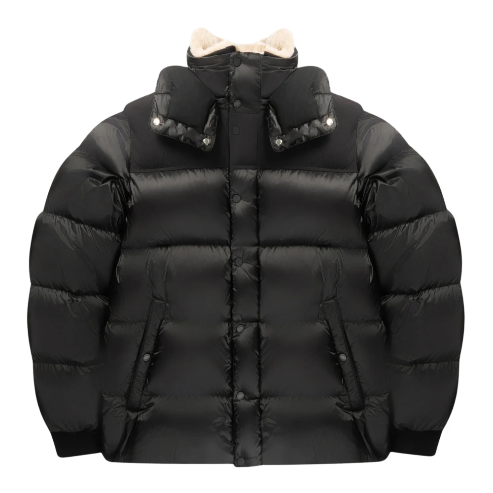 Moorer Luxe Eiderdown Sherling Bomberjack Black Heren
