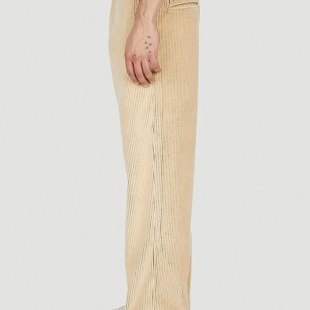 Ranra Trousers Beige Heren