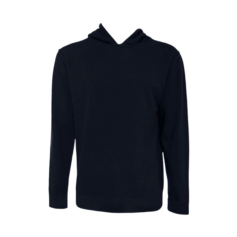 Daniele Fiesoli Luxe Cashmere Hoodie Navy Blauw Blue Heren