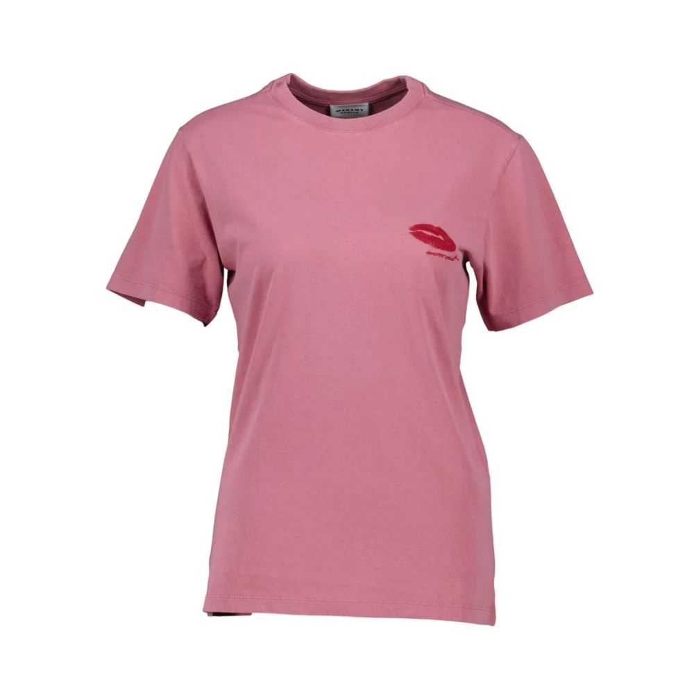 Isabel Marant Women's Pink Zewel T-Shirt