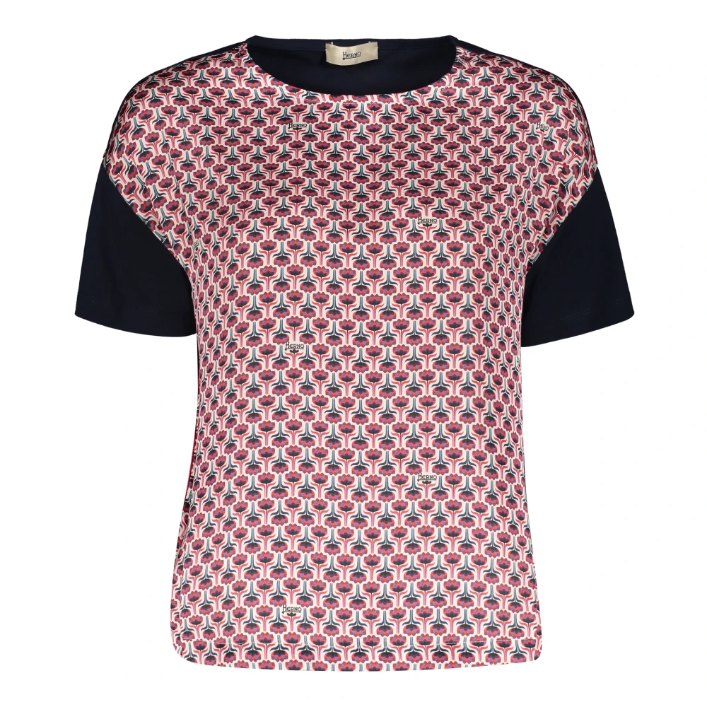 Herno - Tops > T-Shirts - Blue - Herno - Modalova
