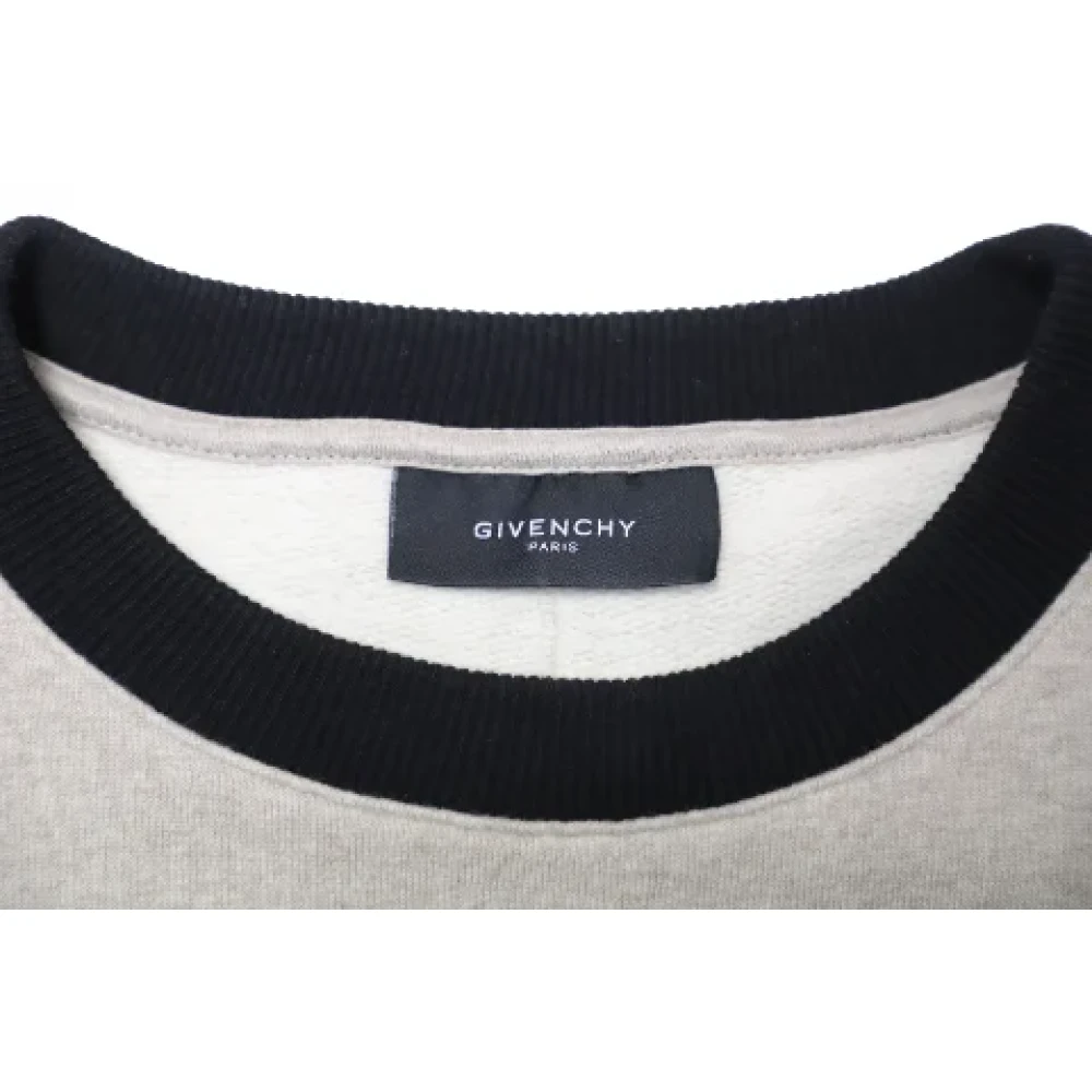 Givenchy Pre-owned Cotton tops Gray Heren