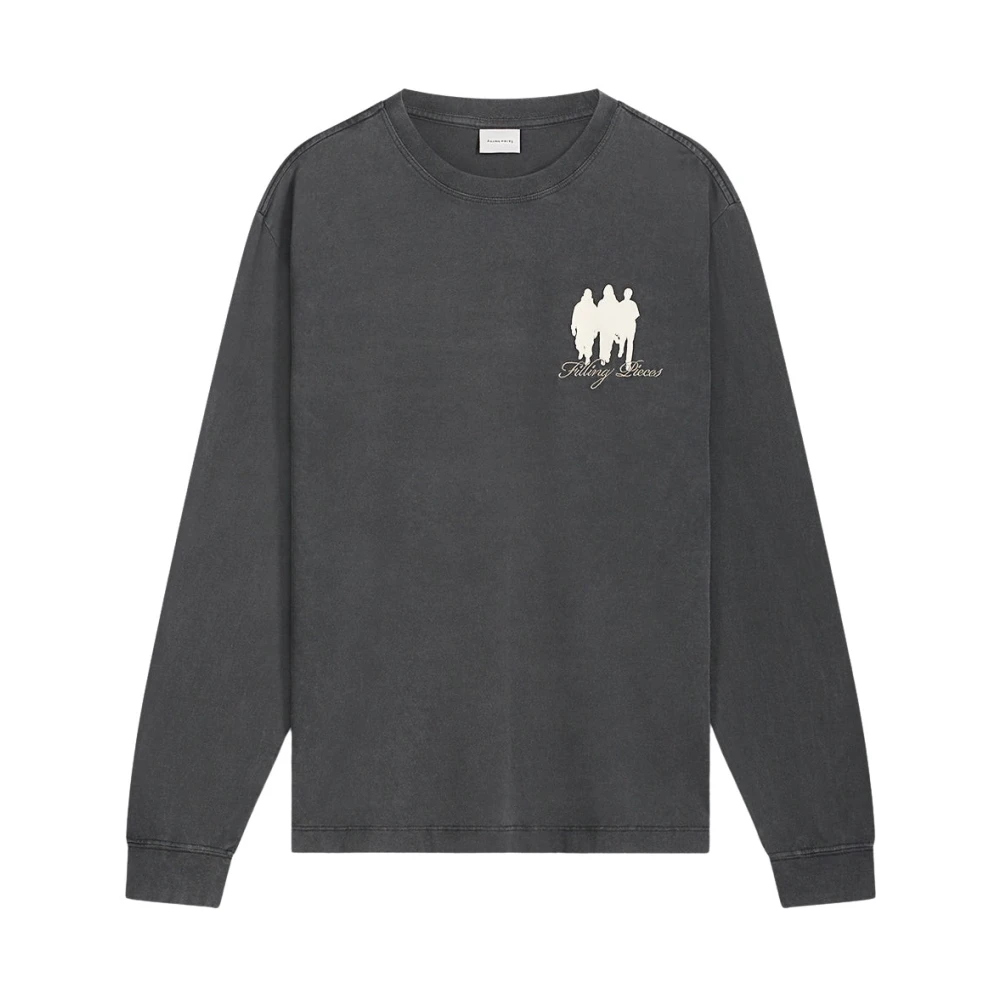 Filling Pieces Longsleeve United by Generations Vintage Black Heren