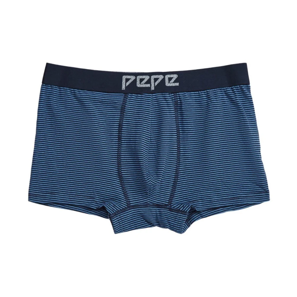 Pepe Jeans 3-Pack Ergonomiska Boxershorts Mjuka Bekväma Multifärgade Blue, Herr