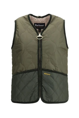 Quiltad Teddy Fleece Väst