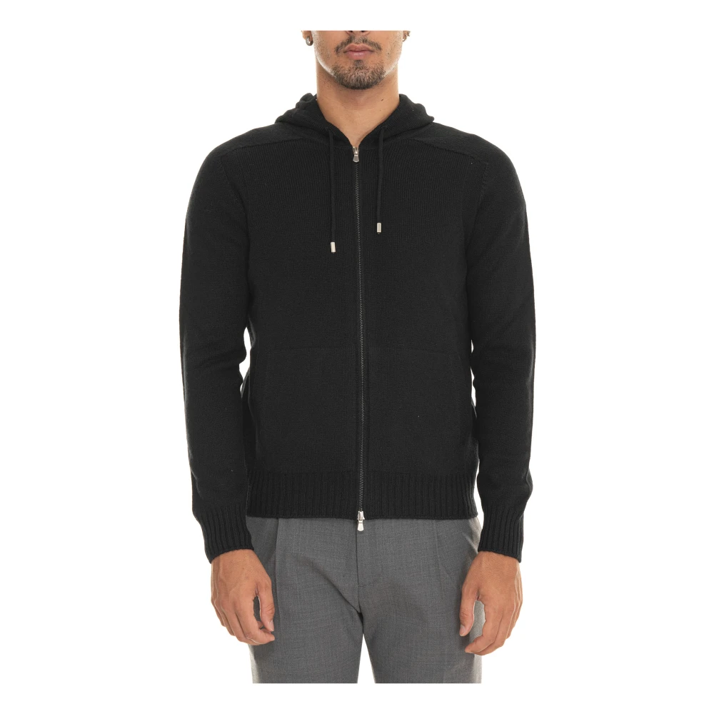 Gran Sasso Casual Sweatshirt Black Heren