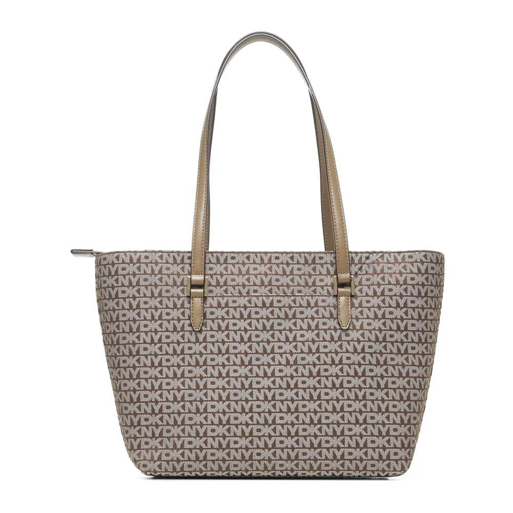 DKNY Stijlvolle Stadsmodetoebehoren Collectie Beige Dames