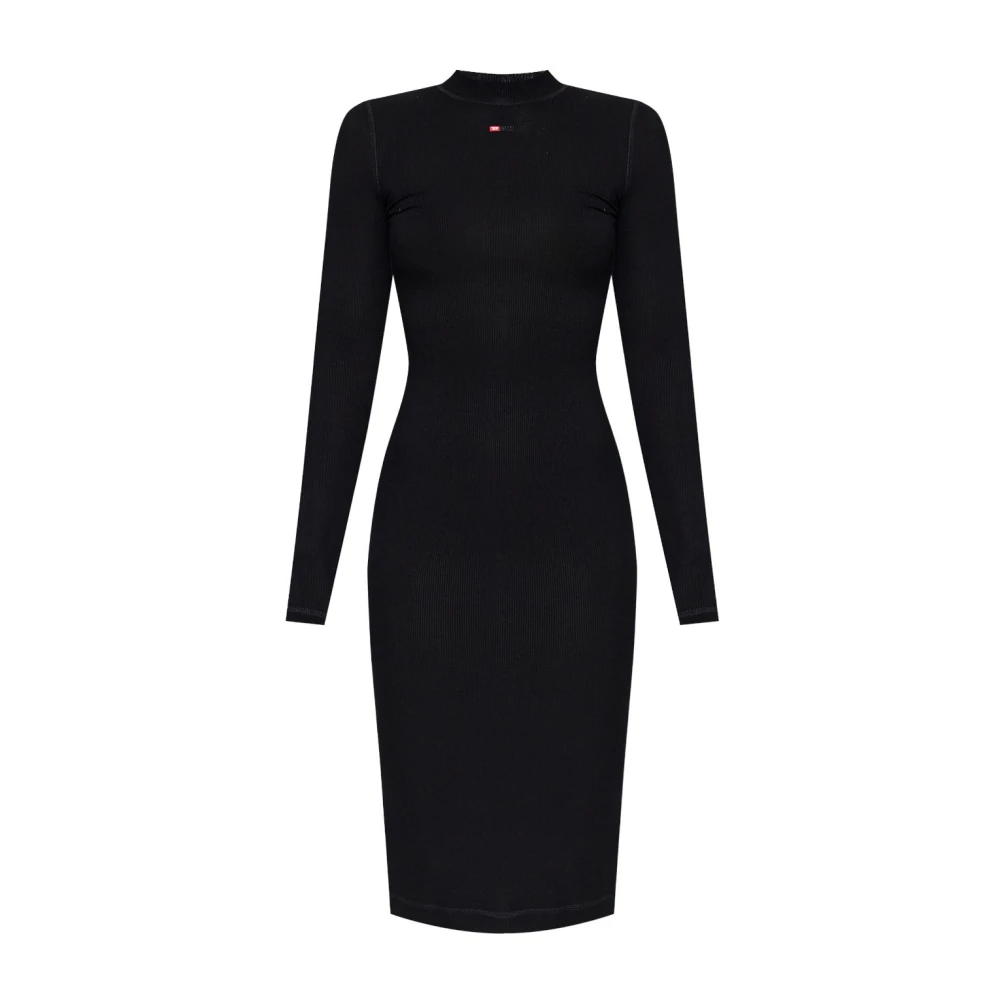 Diesel Zwarte Elegante Jurk Black Dames
