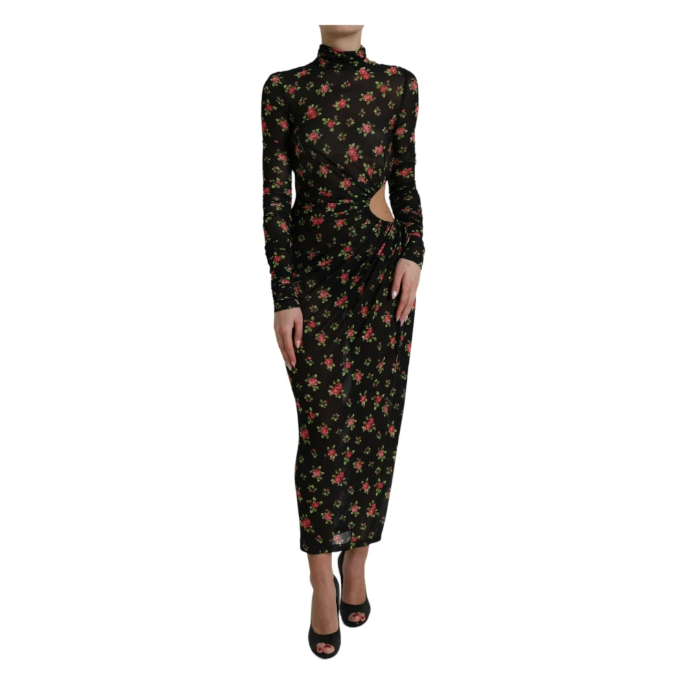 Dolce & Gabbana Women's Elegant Floral Sheath Dress