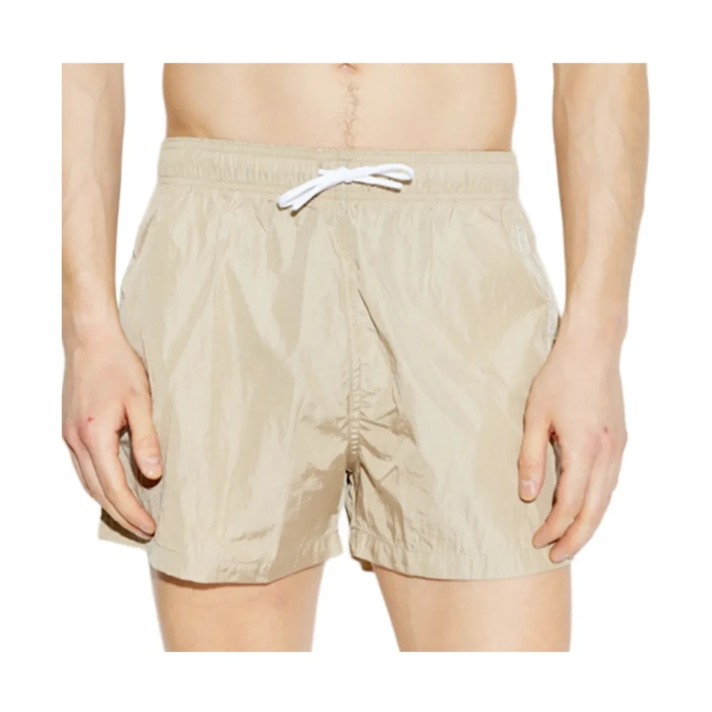 Emporio Armani Mannelijk Beige Badmode Heren, Xl, Signature Boxer