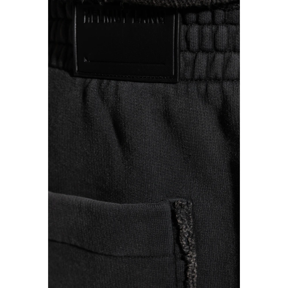 Helmut Lang Sweatpants met vintage effect Gray Heren