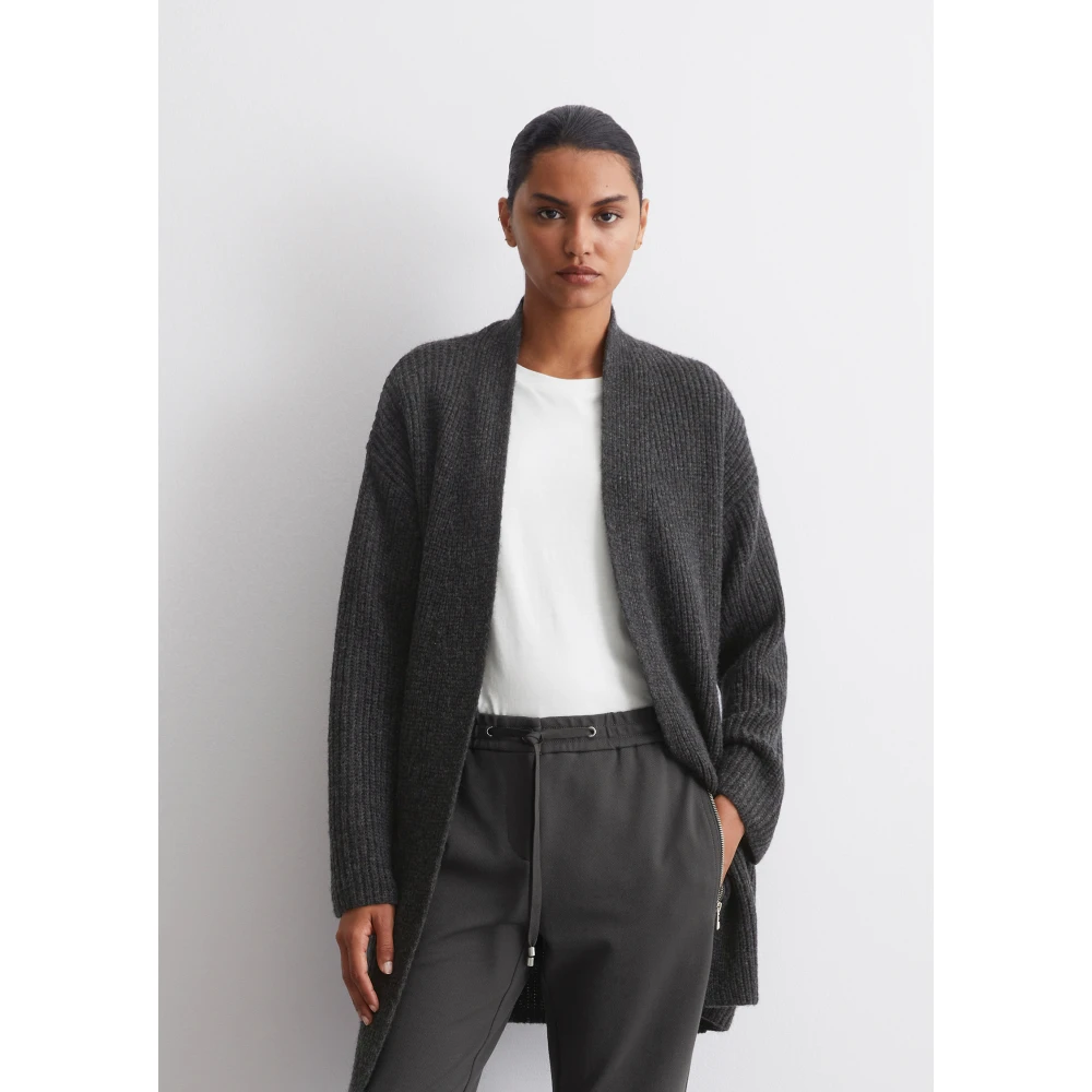 Marc O'Polo Open-Front-Cardigan relaxed Gray Dames