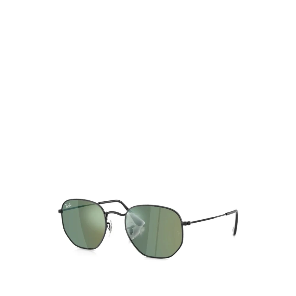 Ray - Ban Unisex Black Ray - Ban Rb3548n Hexagonal 002/68 Sunglasses Steel Geometric Normal - Image 2