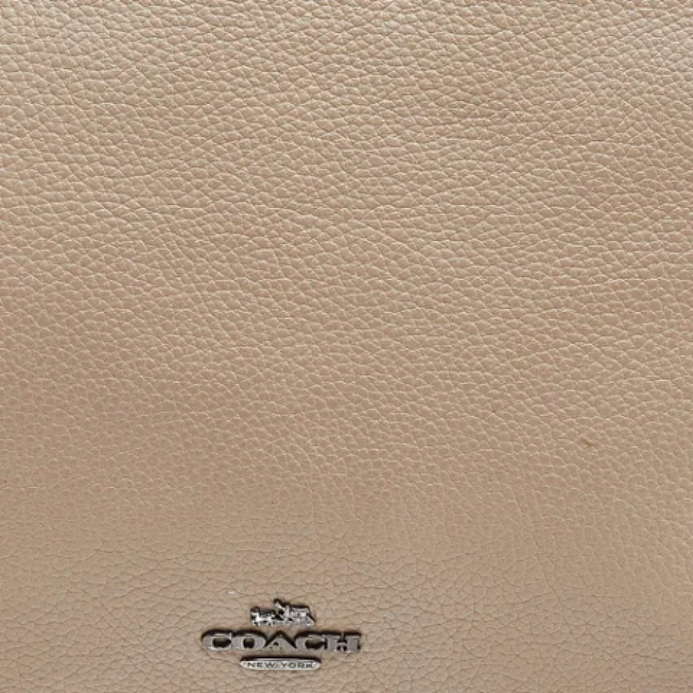 Coach Pre-owned Leather totes Gray Dames