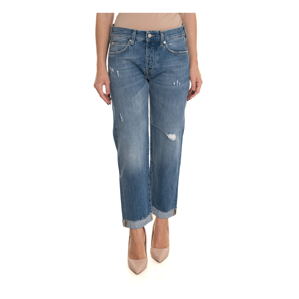 Roy Roger's Stijlvolle Oskar Jeans met sneden Blue Dames