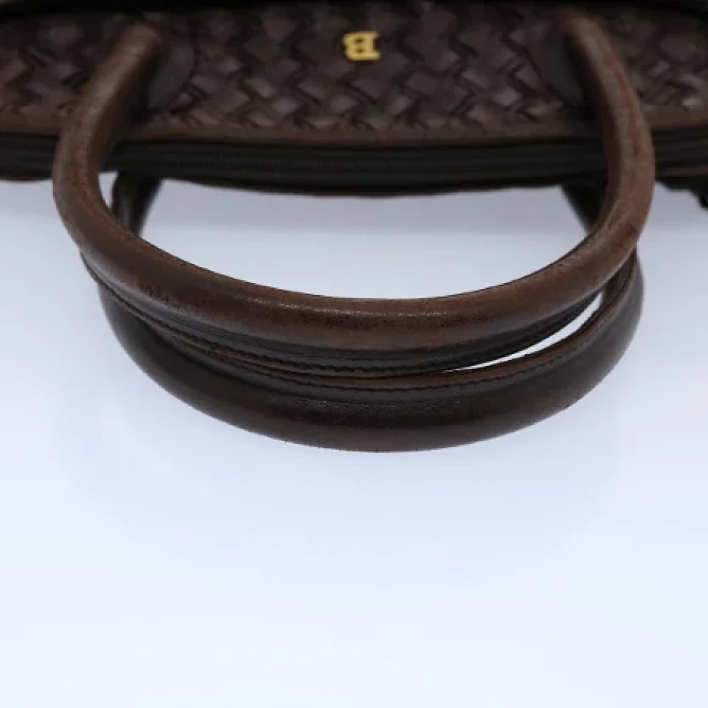 Bally Pre-owned Leather handbags Brown Dames
