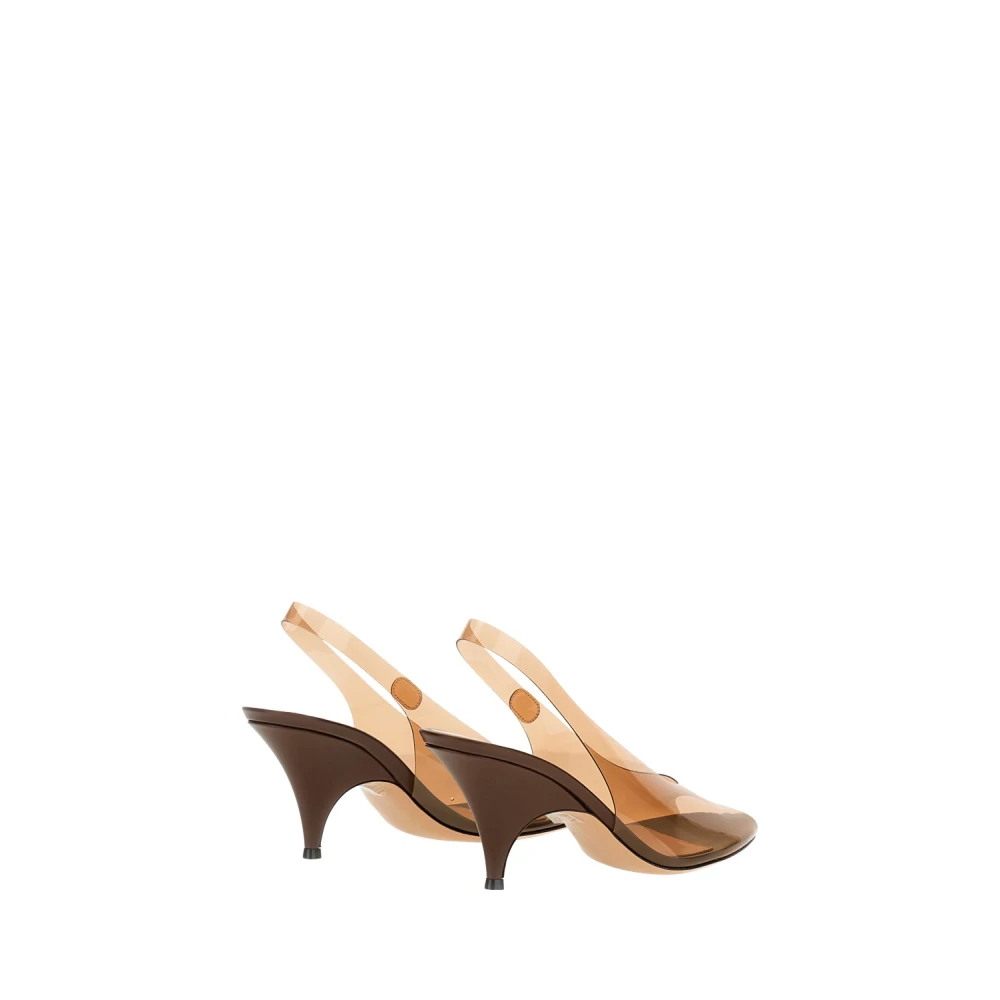 Gianvito Rossi Women's Brown High Heel Sandals - High Heel Sandals - 5 1/2 Uk - Shoes