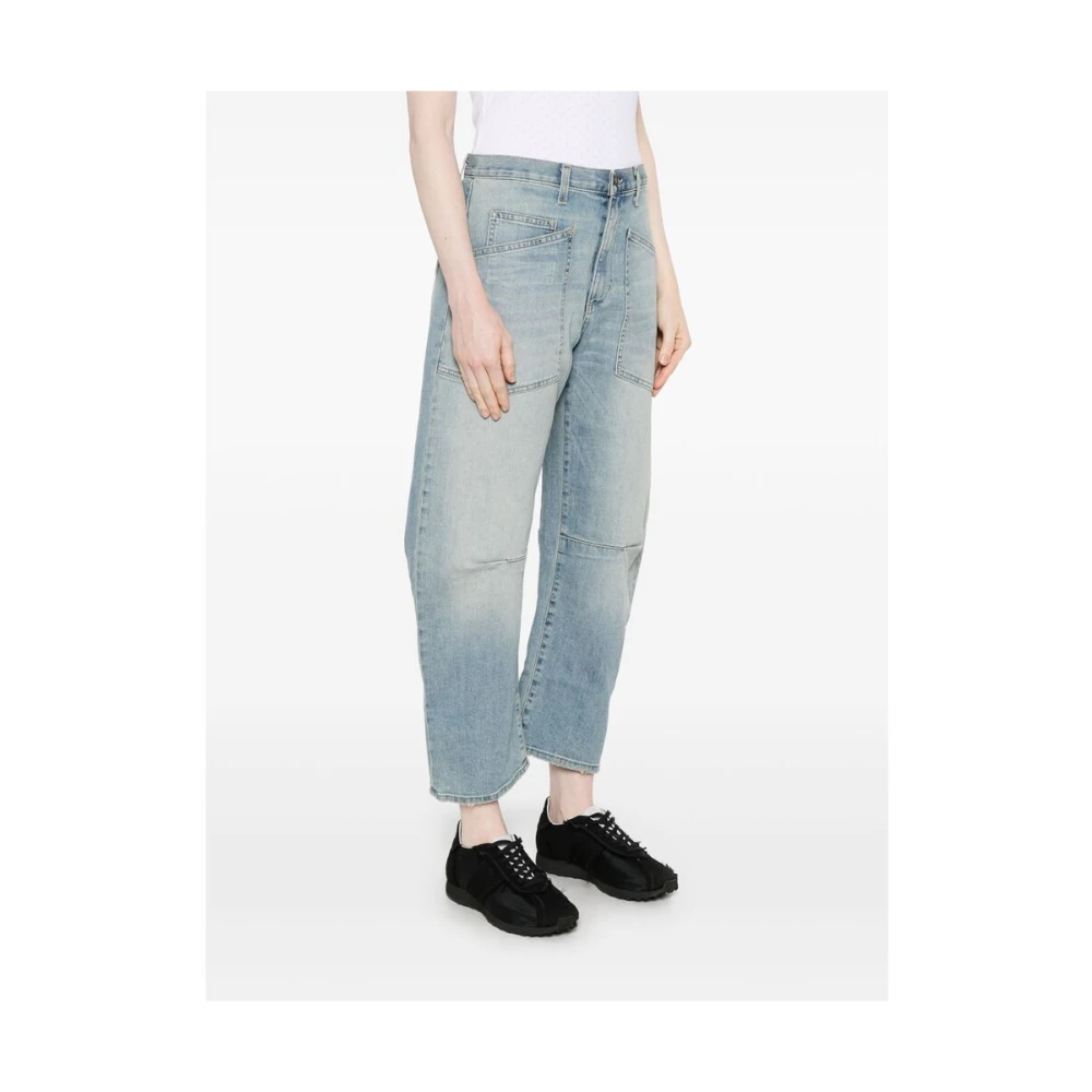 Nili Lotan Lichtblauwe Klassieke Vijf Zakken Jeans Blue Dames