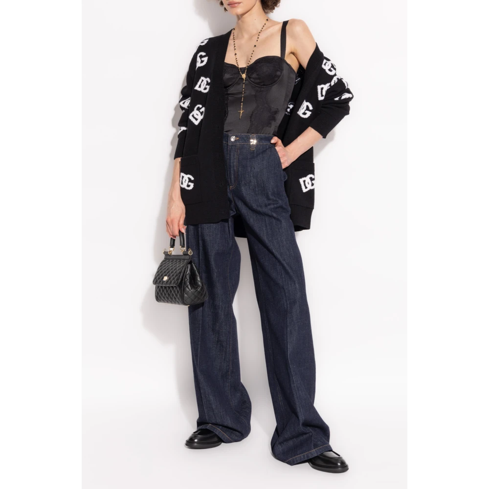 Dolce & Gabbana Wollen Vest Black Dames