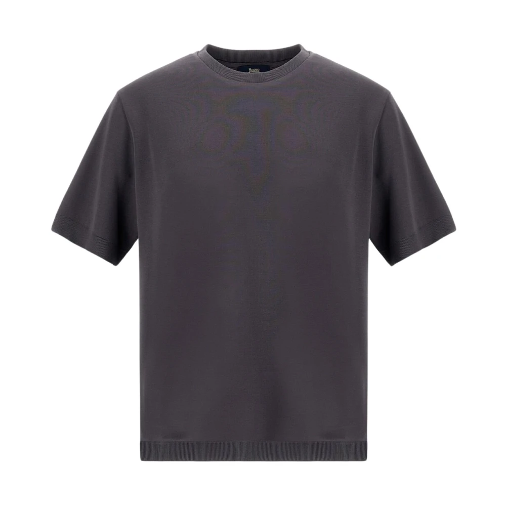 Herno - Tops > T-Shirts - Gray - Herno - Modalova