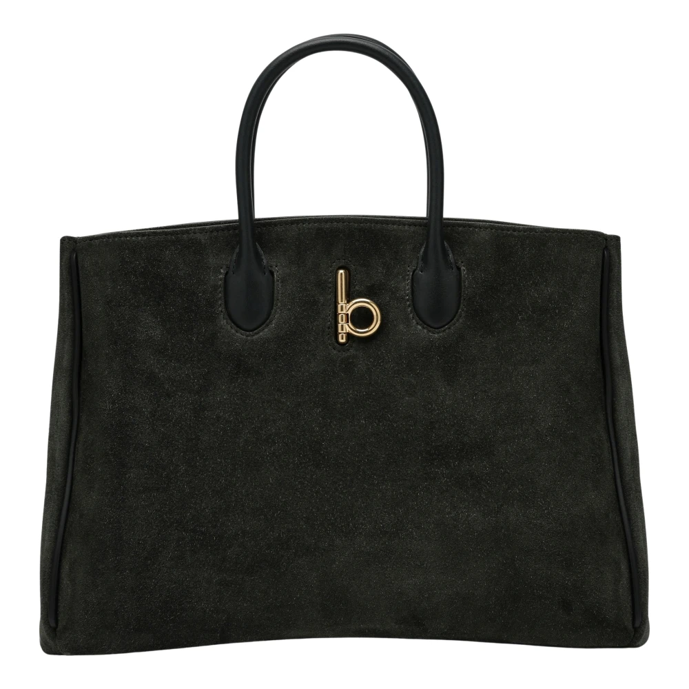 Burberry Kleine Tote Tas Green Dames