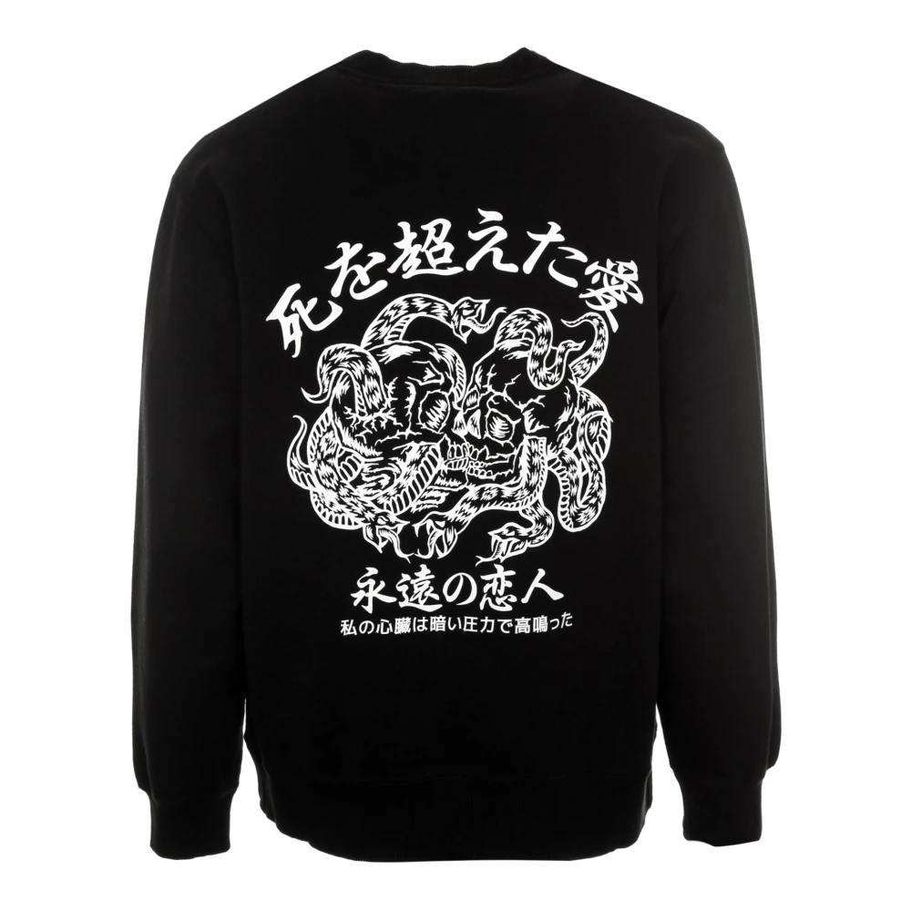 Edwin Liefde Sweatshirt Black Heren
