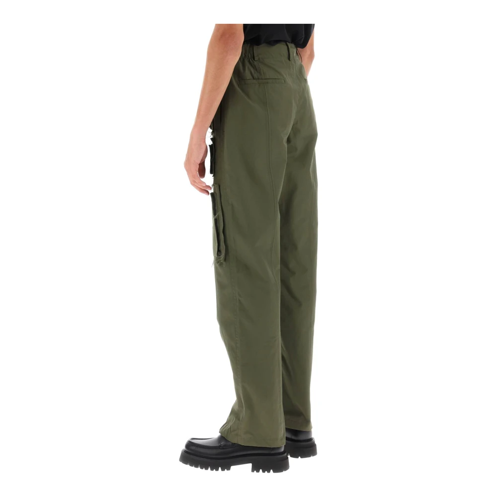 Andersson Bell Straight Trousers Green Heren