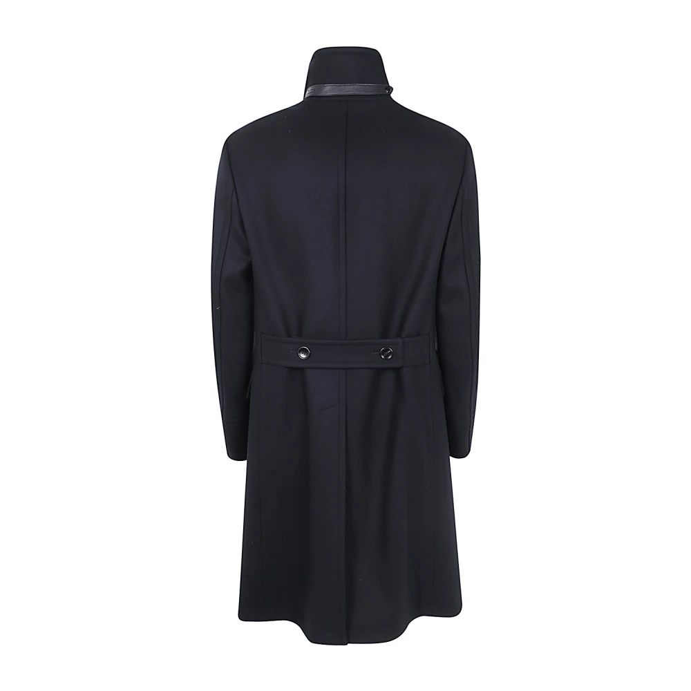 Tom Ford Lange Jas voor Stijlvolle Buitenkleding Black Heren