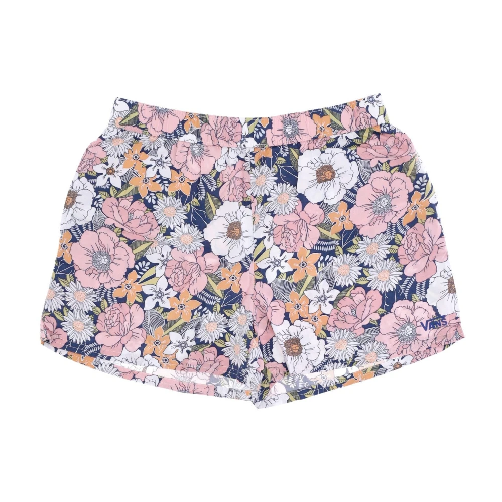 Vans Retro Bloemenprint Hoge Taille Shorts Multicolor Dames