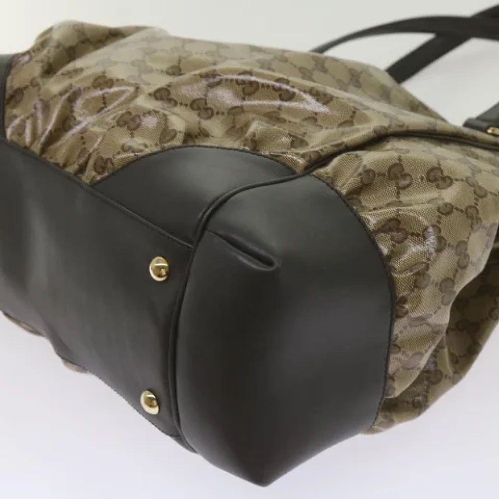 Gucci Vintage Pre-owned Canvas totes Beige Dames
