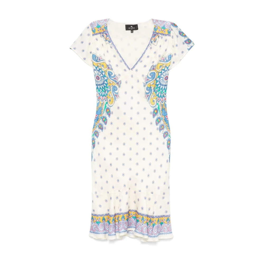 Etro Multicolor Short Dresses, Female, S, Mini Dress
