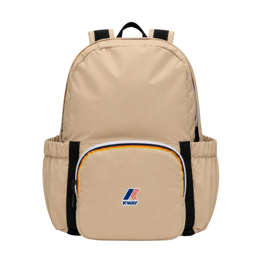 K-Way Unisex Beige Borse, Taglia Unica, New,