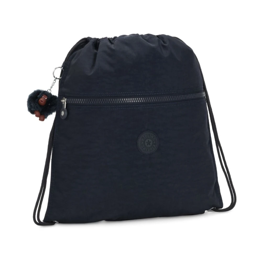 Kipling Modieuze Trekkoord Rugzak Blue Unisex