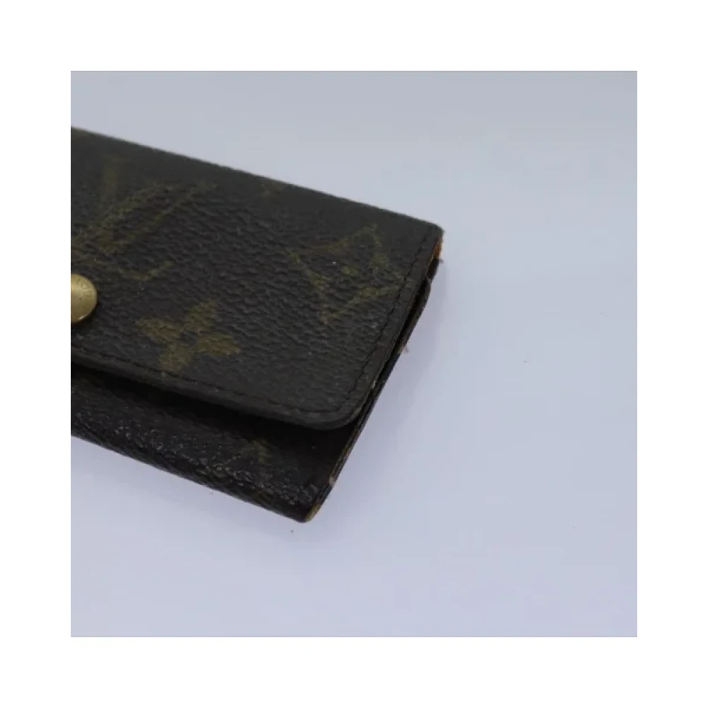 Louis Vuitton Vintage Pre-owned Canvas key-holders Brown Dames