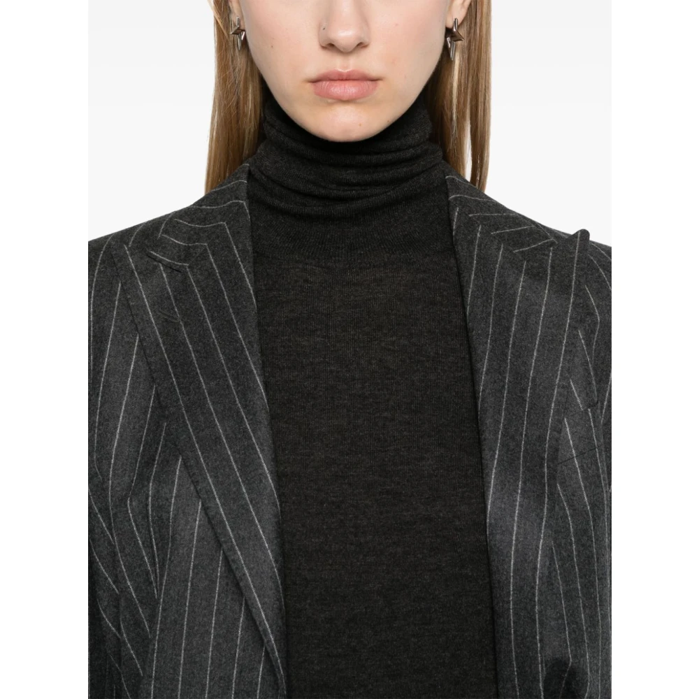Max Mara Luxe Grijs Kasjmier Sweater Gray Dames