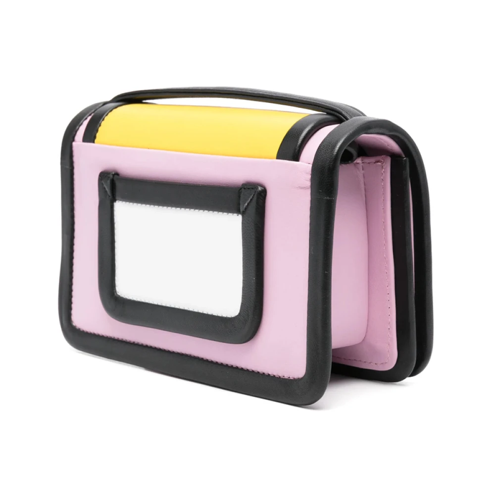 Pierre Hardy Roze Schoudertas met Overslag Multicolor Dames