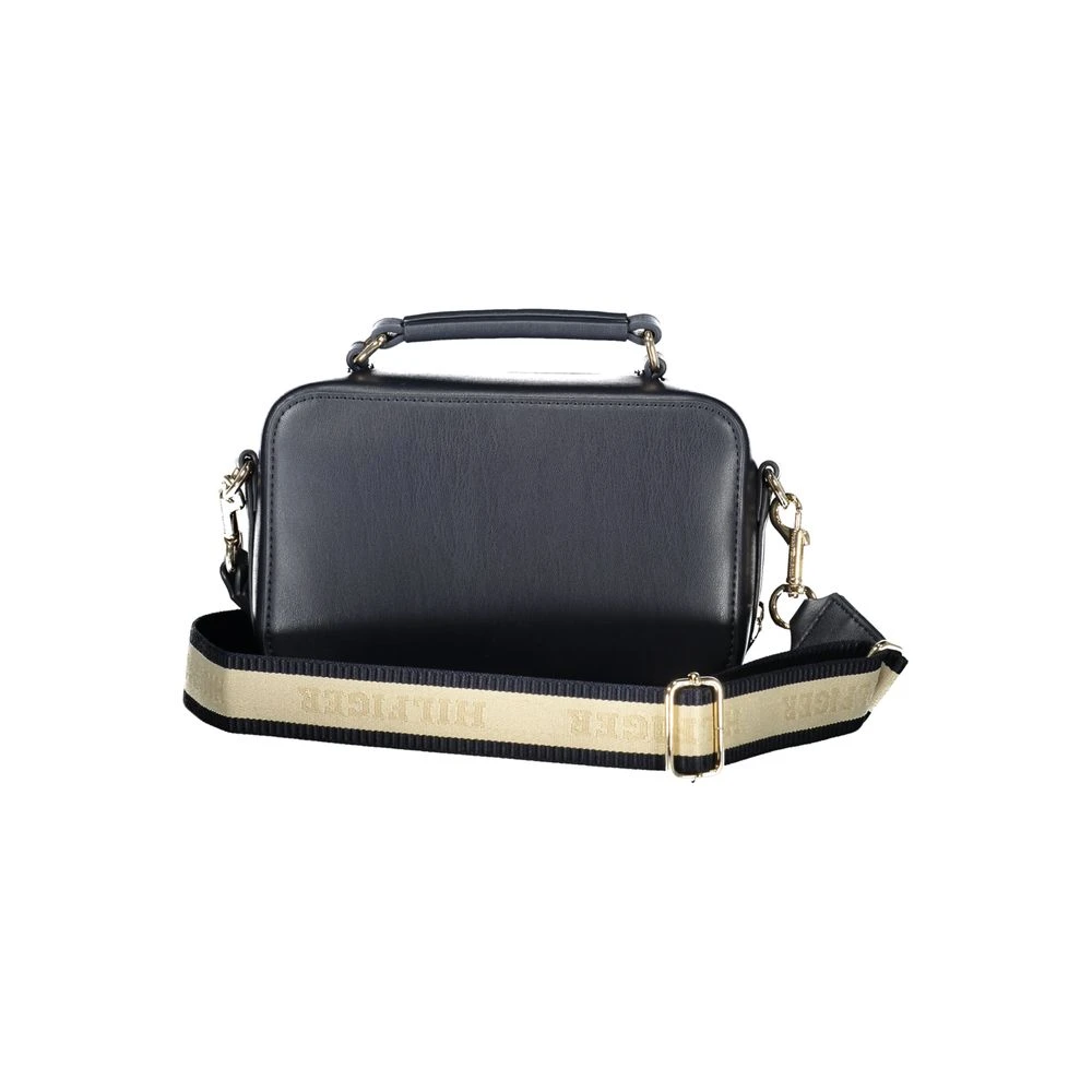 Tommy Hilfiger Blauwe Polyethyleen Handtas met Verstelbare Band Blue Dames