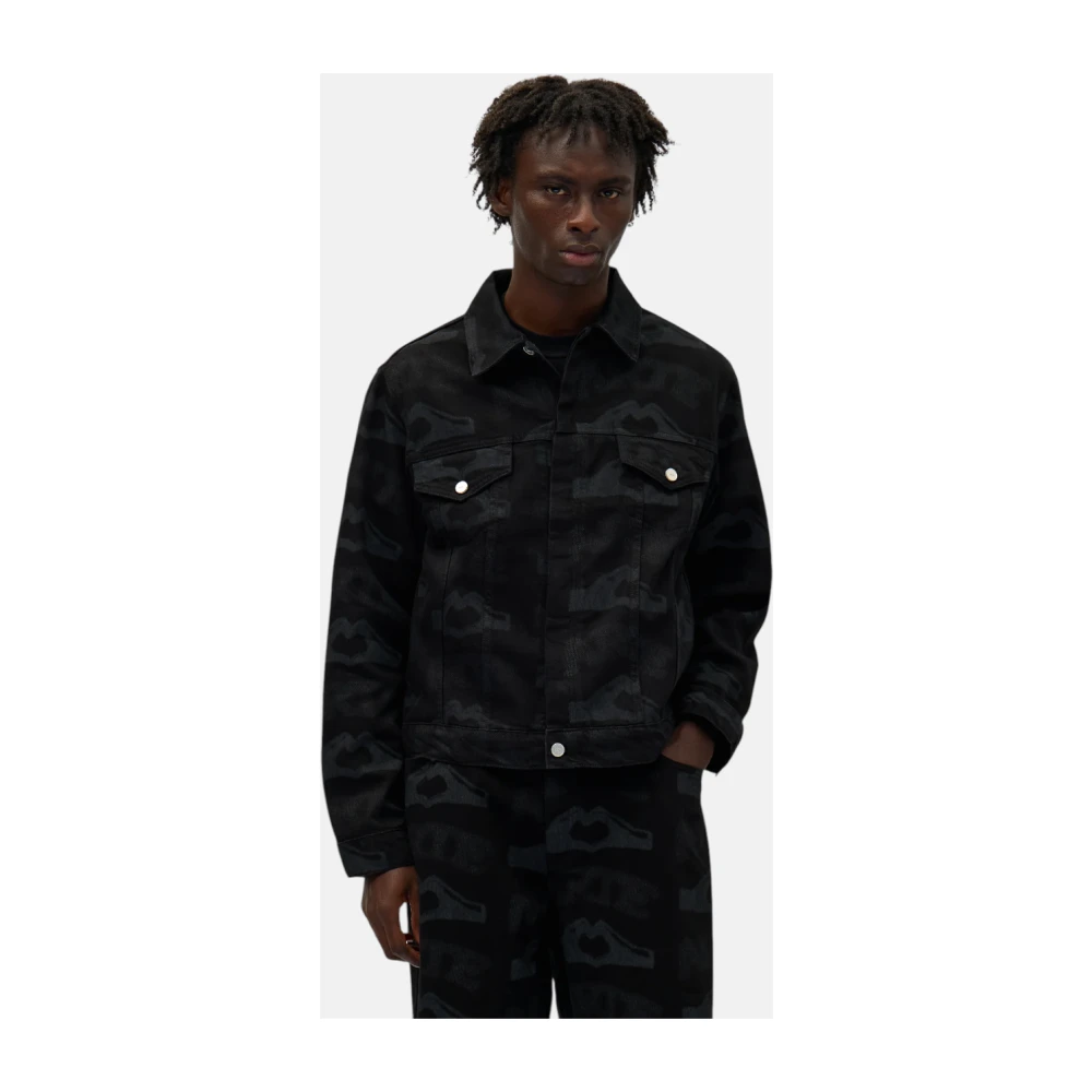 Arte Antwerp Hartprint Vest Black Heren