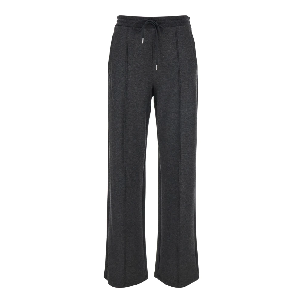 Theory Grijze Track Pant Gray Dames