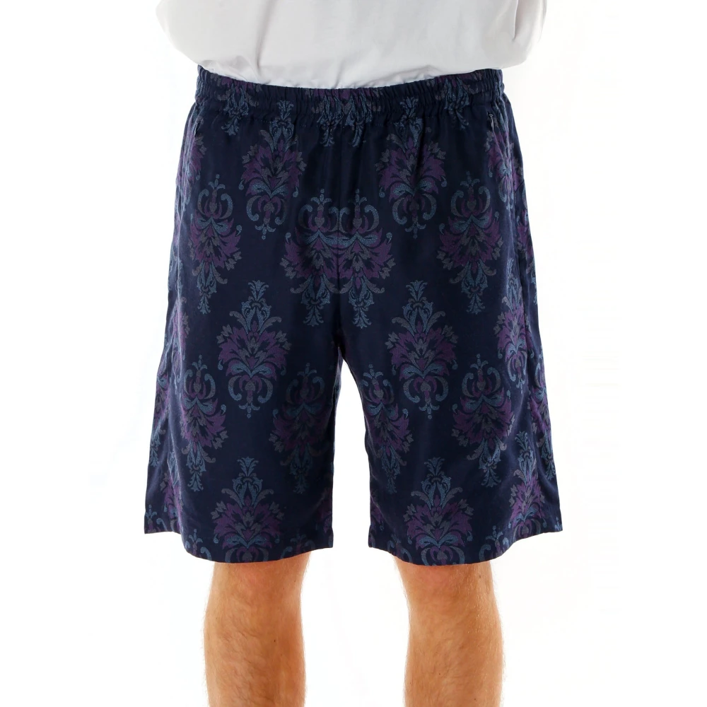 Needles Casual Shorts Blue Heren