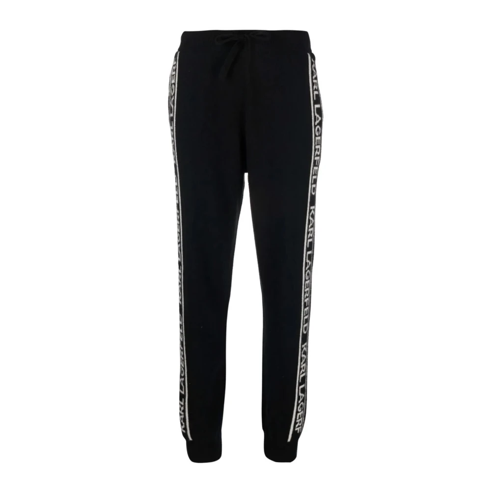 Karl Lagerfeld Kasjmierbroek Black Dames