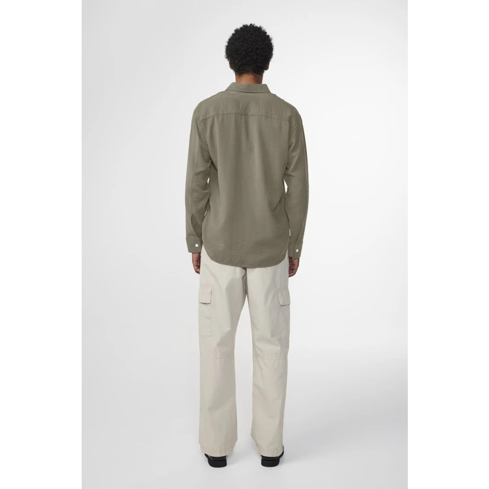 Nn07 Shirts Green Heren