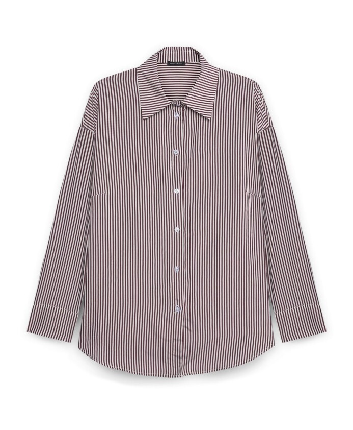 gestreepte-overhemdblouse
