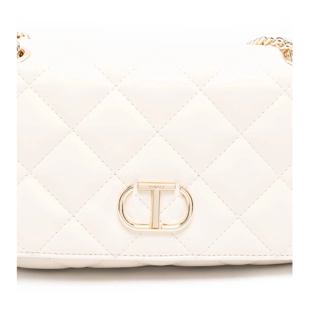 Twinset Parel Schoudertas Beige Dames