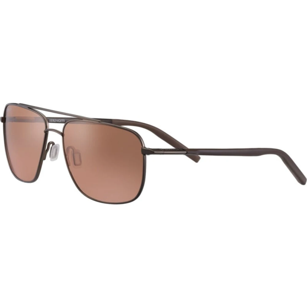 Serengeti Unisex Brown Tellaro Sunglasses - Sunglasses - 60 Mm - Accessories