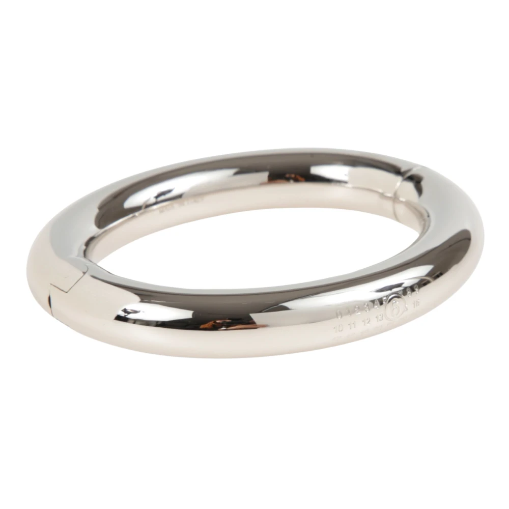 Mm6 Maison Margiela Women's Gray Numeric Bracelet - Bracelets - M - Accessories